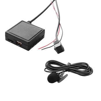 Avto Bluetooth 5.0 AUX USB Glasbe Adapter za Brezžični Avdio Kabel Mikrofona Adapter Za Pioneer Radio P99 p01 ribje IP-BUS