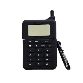 Retro Mobilni Telefon, Slušalke Varstvo Primeru Kritje Za Airpods 1/2 Brezžični BT-združljive Slušalke Primeru Slušalke Zaščitna torbica