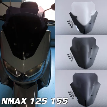 NMAX155 Vetrobransko steklo vetrobransko steklo Veter Deflektor Za Yamaha N-MAX 125 NMAX 155 2021 2022 NMAX125 Pribor za Motorna Double Bubble Nova