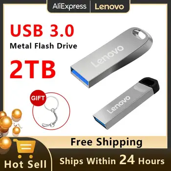 Lenovo Pero Disk 2TB USB 3.0 Flash Disk 1TB Pendrive memory stick Type-c Micro USB ključ za Video kartice/mini kamere/Ps Vita