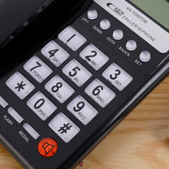 Fiksnih Telefonskih Počistite Zaslon CallerID Podpira Hitro Izbiranje Glasnosti Adjusta