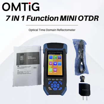 OMTiG 7 V 1 Funkcija MINI OTDR Optični Časovnem Reflectometer OPM VFLRJ45 Vir Izgubo Zaporedje Svetilka SYS Nastavitev