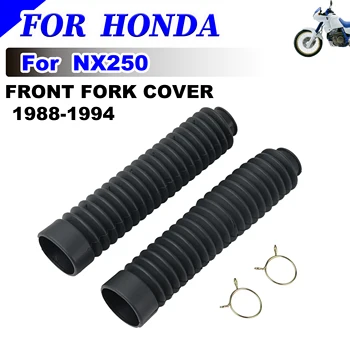 Za HONDA NX250 NX 250 1988-1994 Motocikel Pribor Sprednje Vilice Gume Kritje Prah Suknjič Šok Patron Kit Gamaše Pad Set