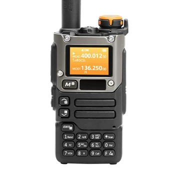 L43D UVK6 Walkie Talkie 5W Zraka Razredi Radio Tyep-C Polnjenje UHF VHF Dve Poti CBRadio