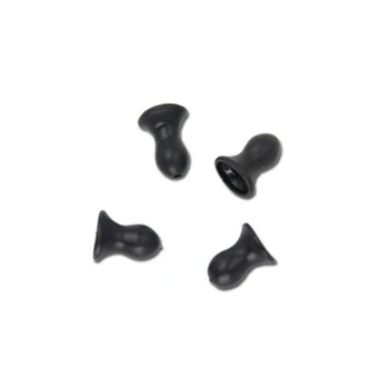 Črna Walkie talkie Silikonski Slušalka Slušalke Eartip za Baofeng Nadzor Slušalka UV-5R