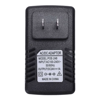 3X Napajanje Ethernet POE Injektor Adapter Za IP Telefon, IP za Prehod Kamere(24V/1A NAS Vtič)