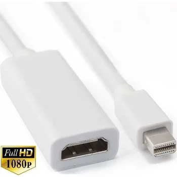 Mini Displayport Na HDMI je združljiv Kabel 4k 1080P TELEVIZOR, Projektor DP 1.4 Display Port Pretvornik Za Apple Macbook Air Pro White