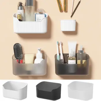 PP Kozmetični Škatla za Shranjevanje, Preprost, Velike Zmogljivosti, ki Stoji manjše izdelke Posodo, Prihranek Prostora Ličila Posodo, Doma