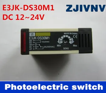 fotoelektrično stikalo E3JK-DS30M1 DC 12~24V, 90-250vac Razpršenega odboja ir stikalo fotoelektrično senzor brezplačna dostava
