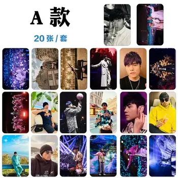 20PC/SET Ne Ponovite JAY Glasbe Koncert Plakat, Kartice, Nalepke Glasbenik Zhou Jielun Magazine Cover Photo Roko Račun DIY Materialov