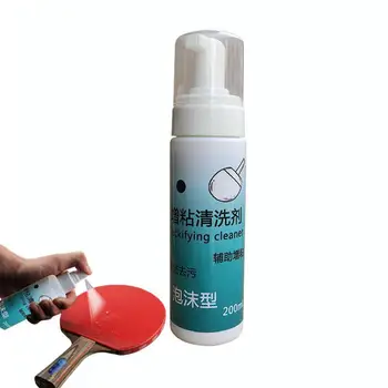 Ping-Pong Veslo Spray Namizni Tenis Lopar Nego Sprej 200 ml Detergent Ping-Pong Veslo Gume Čistilo Učinkovito Čiščenje Tekočine