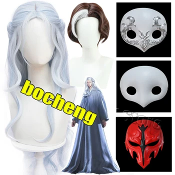 Igre Fantasy XIV Endwalker Venat Maske Cosplay Vezenje Končni Emet Selch Cos Lasulje Dlake Kape Halloween Za Moške, Ženske Rekviziti