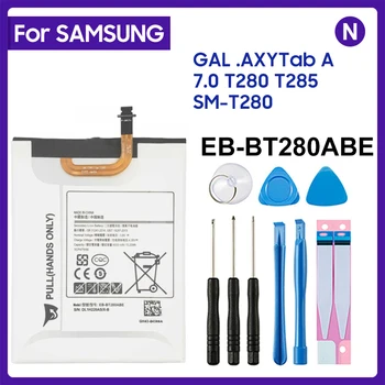 Za Tablični računalnik Samsung Baterija EB-BT280ABE Za Samsung GALAXY Tab A 7.0 T280 T285 SM-T280 Nadomestna Baterija 4000 mah Visoka Zmogljivost