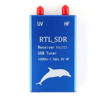 RTL2832U+R820T2 100KHz-1.7 GHz UHF VHF HF RTL.SDR USB Sprejemnik Sprejemnik: AM, FM Radio