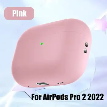 Silikonsko Ohišje Za AirPods Pro 2 2. 2022 Cover Za Apple AirPods Pro 2 Pro2 USB C Primerih Za AirPods Pro2 Fundas Z Vrvica za opaljivanje tega