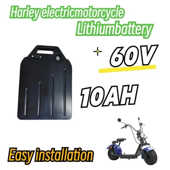 60V10Ah nepremočljiva litijeve baterije za električna motorna kolesa 18650 za motocikle Harley+polnilec