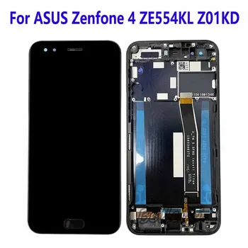 Za ASUS ZenFone 4 ZE554KL Z01KDA Z01KD Z01KS LCD-Zaslon, Zaslon na Dotik, Računalnike Skupščine