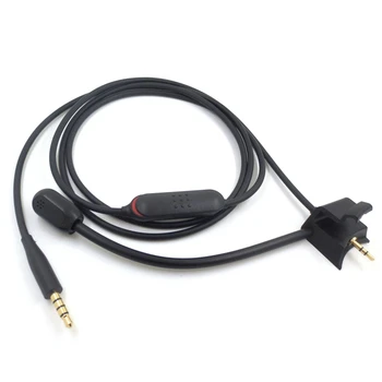 Zamenjava Avdio Kabel Za QC 35 II QC35 QC35II Slušalke Z Zunanji Mikrofon Mic Izklop Vklop Slušalke Line