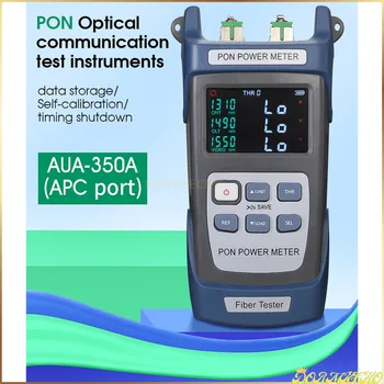 Brezplačna Dostava AUA-350A/U APC/UPC Vrata(izbirno) Vlakna, Optični PON Moči Meter FTTX/ONT/OLT 1310/1490/1550nm