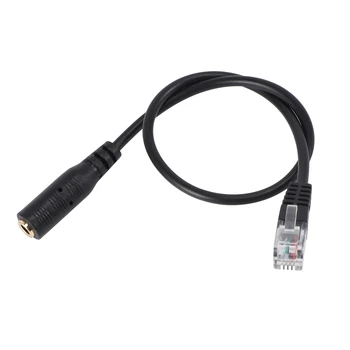 3,5 mm Vtič Priključek za RJ9 za iPhone Slušalke za Cisco službeni Telefon Kabel