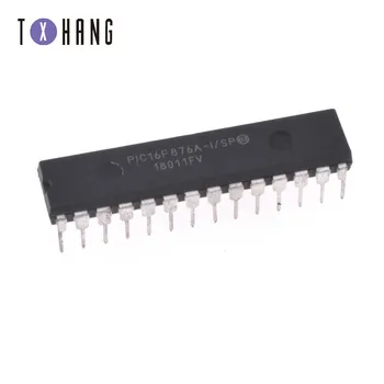 1PCS PIC16F876A-I/SP DIP28 PIC16F876A DIP 16F876A DIP-28 nhanced Flash Microcontrollers novega in izvirnega IC diy elektronika