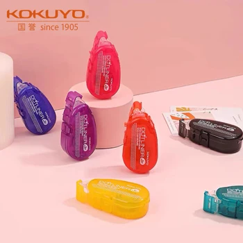 1pc Japonska Kokuyo Mavrične Barve, ki se Nizajo dvostranski lepilni Trak, Velika Zmogljivost Lepilo Zamenljivo Jedro