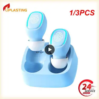 1/3PCS Brezžične Slušalke Dotik Svetlobe Mini Visoke Kakovosti Čepi Anti-Znoj Kakovost Zvoka Stereo Univerzalno Slušalke