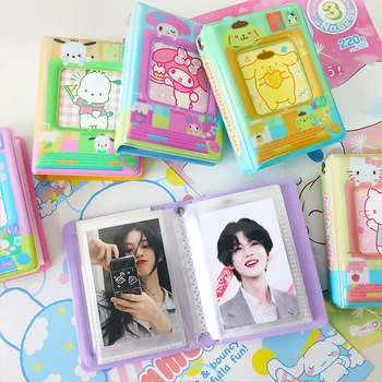 Korejski Ins Srčkan Risani Lik Shranjevanje Foto Album Kpop Idol Držalo Za Kartico Mini Zbiranje Knjiga Tiskovine Otroci Darilo