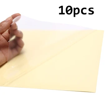 10 Listov A4 samolepilno Nalepko Nalepko Mat Površino Papirja Stanja za Laserski Tiskalnik, kopirni stroj Obrti Papirja 0