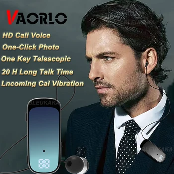 2023 Nove Poslovne Slušalke Bluetooth 5.2 Dohodni Klic Vibracije Opomnik Slušalke 20 Ur HD Klic, Ena-tipka Kamere Headse