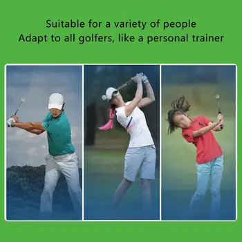 Golf Swing Trainer Nastavljiv Prenosni Master Swing Pomoči Za Usposabljanje, Držo Korektor Izboljšanje Podlakti Rotacije Ramen Obrnite Ročico 1