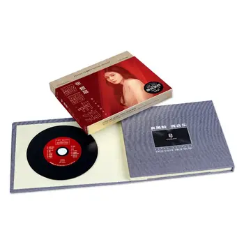 Kitajska 12 cm HD-MASTERING Vinilnih LPCD HQ 3 CD Box Disk Sklop Klasičnih Kitajskih Pop Glasbe, Pevka Diamond Zhang Bichen Pesem 2