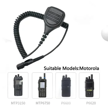 PMMN4076A Ramenski Mikrofon, Primeren za Walkie-Talkie, MTP3200, TETRA, MTP3250, MTP3150, MTP6750, P6600, P6620, dodatna Oprema 3
